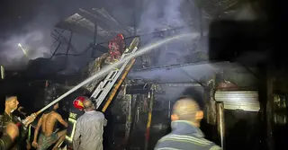 নোয়াখালীতে ভয়াবহ আগুন; ৩ ঘণ্টার চেষ্টায় নিয়ন্ত্রণে